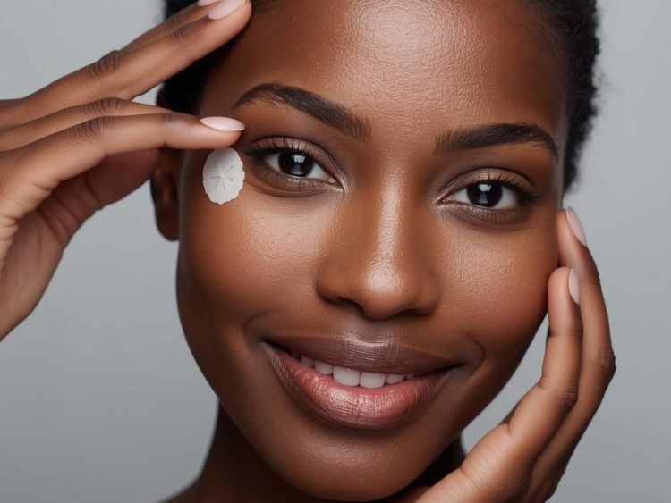 Skin Tag Removal Black Women Model